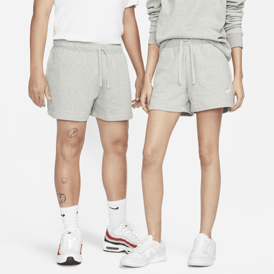 Jordan Essential Fleece Shorts - good Heather / White - XXL